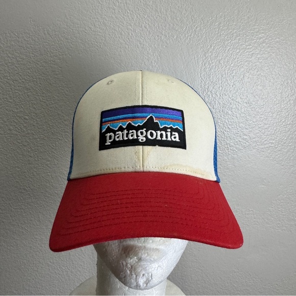 Patagonia Vintage Mesh Hat Y2K 90s OSFM - Picture 1 of 7